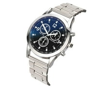Mens Watches Prime,Mens Watches Easy Read Analog Quartz Sport Waterproof Watch for Men Designer Mens Wrist Watches with Stainless Steel Band(A )