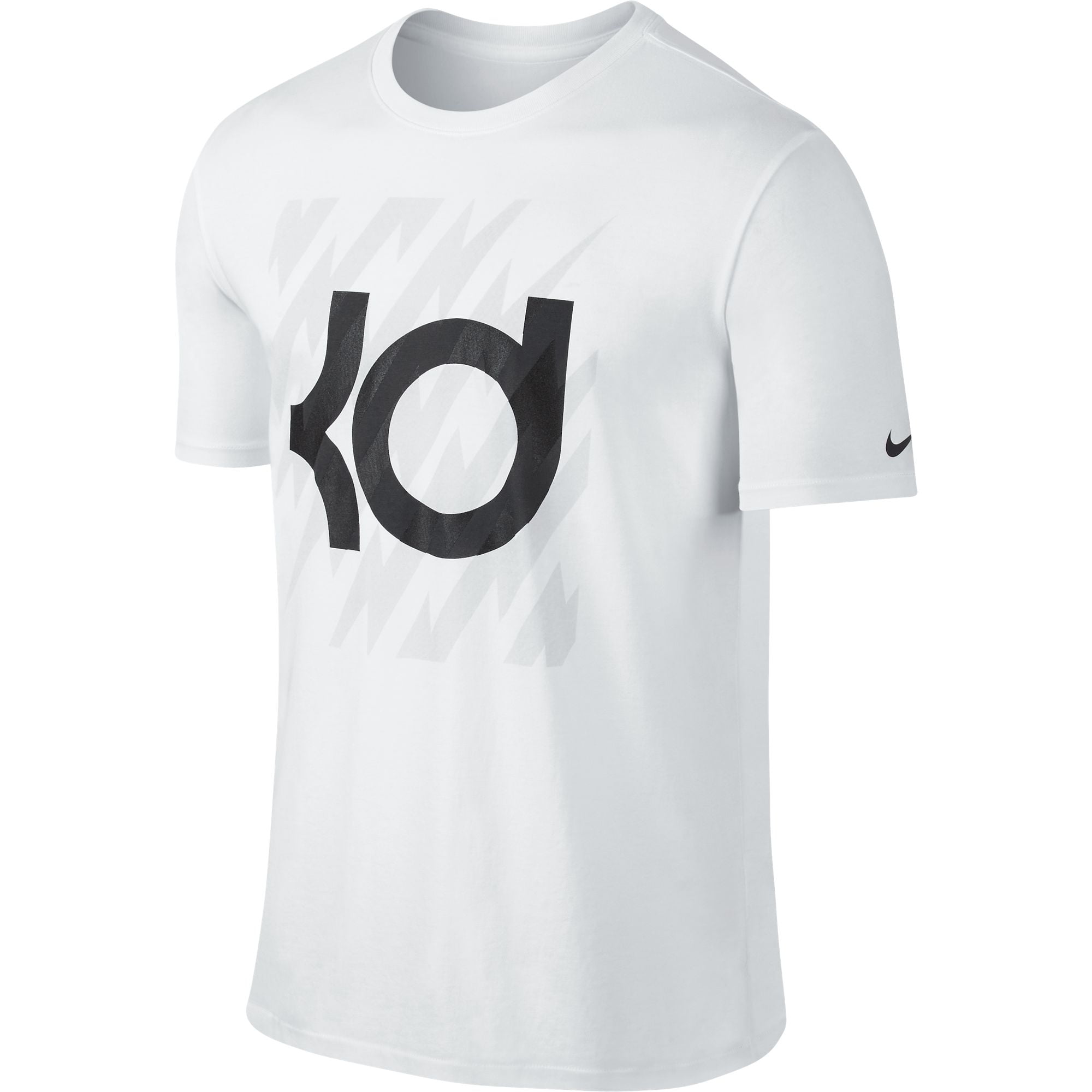 Nike KD Kevin Durant Hot Box Men's T-Shirt White/Black/Grey 689025-100 ...