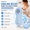 Blue, variant on Momfree Cooling Lactation Massager, 2-in-1 Cold Therapy + Vibration for Breastfeeding, Relieves Breast Fever, Engorgement & Clogged Ducts, 3 Cooling Modes, BPA-Free