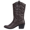 thumbnail image 5 of Charles Albert Cowboy Boots for Women Mid-Calf Western Cowgirl Boots, 5 of 7