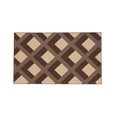 thumbnail image 2 of 1Pc Floor Mat Door Mat Indoor Outdoor Non-Slip Low-Profile Design Floor Mat Crystal Velvet Carpet Durable Trap Dirt and Front Door Welcome Mat Entry Mats, 2 of 7