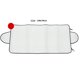 thumbnail image 4 of Sidaley 150 * 70 cm Cubierta de parabrisas Pantalla de la ventana del coche Luz solar Frost Ice Snow Dust Protector Cubierta del parabrisas del coche Ventana automotriz PC 1 Sidaley CZ3285-00B, 4 of 5