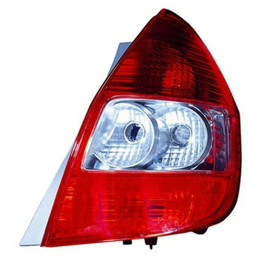 KAI New Standard Replacement Passenger Side Tail Light Lens And Housing, Fits 2007-2008 Honda Fit