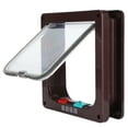 thumbnail image 3 of Pet Flip Door,Cat Lock Security Flap Small Pet Door Cat Flap Door High-Precision Functionality, 3 of 14