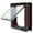 Brown, variant on Riousery Cat Lock Security Flap Door Flip Plastic Small Pet Gate for Cats and Dogs, Indoor/Outdoor Weatherproof, Includes Screws, White Small (7.87 inches / 20 cm) Ultimate Convenience