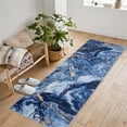 thumbnail image 4 of Boho Modern Abstract Runner Rug 2x6 Machine Washable, Non-Slip Backing, Soft Low Pile Faux Wool Carpet for Kitchen Entryway Hallway, 4 of 9