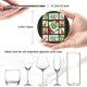 thumbnail image 4 of Posavasos de cuero de 6 piezas, posavasos Grinch para bebidas, posavasos para tazas, regalo de inauguración de la casa, ideal para la decoración del hogar, 4 of 7