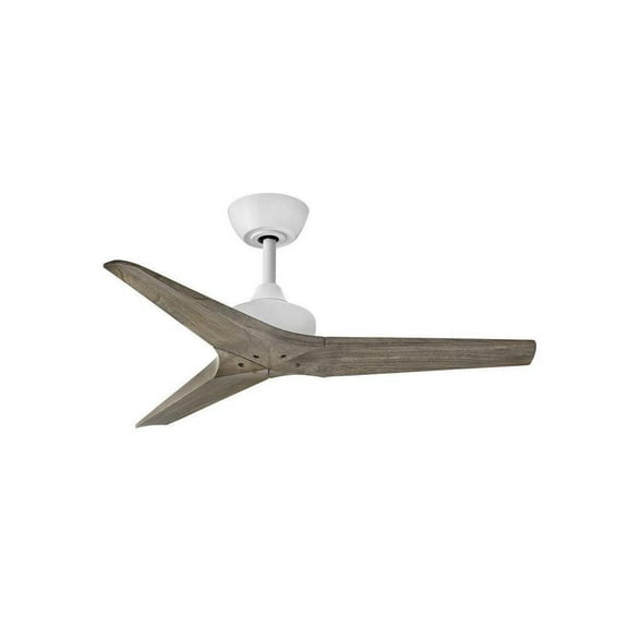 44 inch 3-Blade Ceiling Fan-Matte White Finish Bailey Street Home 81-Bel-4466582