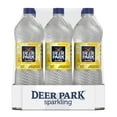 Deer Park Sparkling Water, Lemon, 33.8 oz. Bottles (Pack of 12