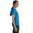 thumbnail image 4 of Hanes Ladies' 4.5 oz., 100% Ringspun Cotton nano-T T-Shirt - SL04, 4 of 4
