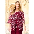 thumbnail image 5 of Catherines Women's Plus Size Embroidered Tank And wrap 2-Piece Set, 5 of 6
