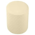 thumbnail image 1 of Fundas otomanas lavables a máquina, funda para reposapiés, funda para sofá otomano para sala de estar amarillo crema, 1 of 8