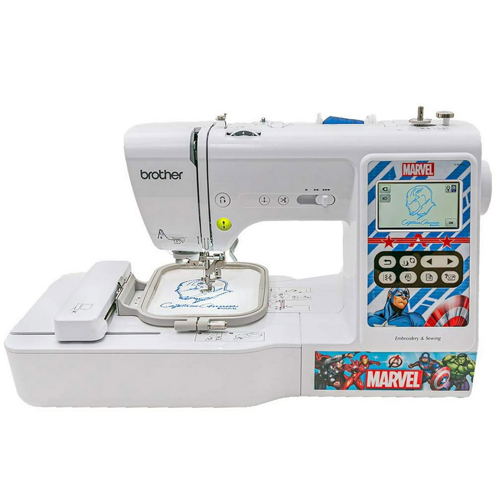 Brother LB5000M Marvel Computerized Sewing and Embroidery Machine White