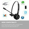 Wireless Office Headset with Trucker Bluetooth and Extra Noise