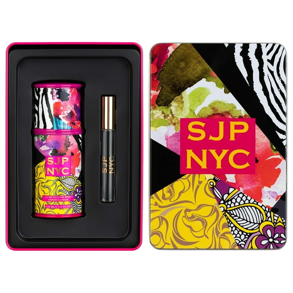 SJP NYC by SJP, Perfume Spray y Mini roll-on Set de Regalo para Mujer, 2 Pz Sarah Jessica Parker EDP en aerosol de 3.4 oz, EDP en aerosol de 0.34 oz 2 Pc Gift Set