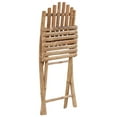 thumbnail image 4 of vidaXL Chaises de Jardin Pliantes 2 Pcs avec Coussins Bambou, 4 of 5