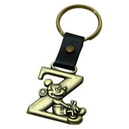Mickey Mouse Letter S Brass Key Chain - Walmart.com