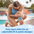 thumbnail image 5 of Huggies Little Swimmers Disposable Swim Diapers, Size 4 (24-34 lbs), 13 Count  (Select for More), 5 of 13