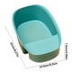thumbnail image 3 of Cesta de desagüe de fregadero en forma de silla - Colador colable para verduras de cocina con agujeros de filtro, 21x13,5x7,5cm, naranja/azul/verde/amarillo, 3 of 3