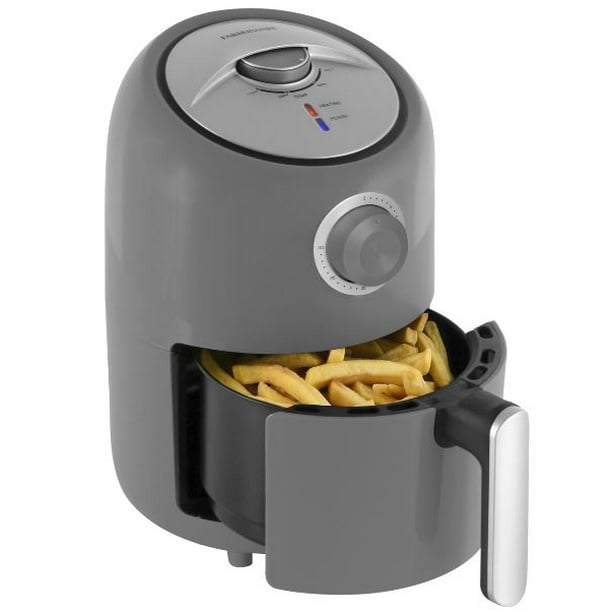 Farberware 1.9Quart Compact Air Fryer, OilLess Fryer, Grey