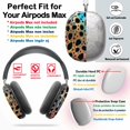 thumbnail image 2 of Protective Cover for AirPods Max Holographic Cheetah Print=11 Headphones Aesthetic Print Snap On Cases, 2 of 5