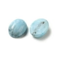 thumbnail image 2 of 10 pc Natural Larimar Cabochons Oval 10x8x4~5mm Larimar, 2 of 3