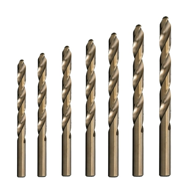 Juego de brocas Drill America DWDCO Series 7 piezas con estuche