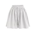 thumbnail image 1 of Pantalones cortos de yoga Fnochy para mujer, de talla grande, con lazo, deportivos, 1 of 4