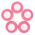 thumbnail image 3 of BRIGHTFUFU 5 discos de sellado de silicona antifugas para biberones. Tapas universales para biberones de viaje. Tapón de sellado para biberones de leche de vidrio, color rosa., 3 of 8