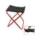 thumbnail image 1 of RV Taburete pequeño plegable portátil (rojo), silla plegable ultraligera, pequeña silla de camping de aluminio, adecuada para viajes, senderismo, pesca, barbacoa Rojo Verde, 1 of 5