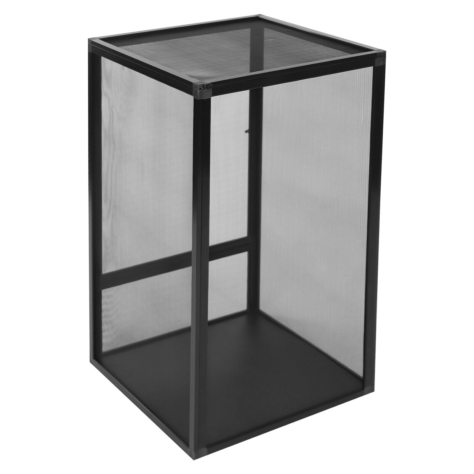 Micro Habitat Terrarium Enclosure Reptile Pet Feeding Net Box 17.7*17.7*31.5in
