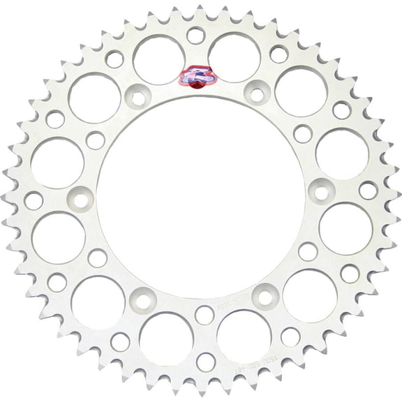 Renthal 441U-428-48GPSI 428 Chain Size 48-Tooth Rear Sprockets, Silver