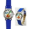 Goofy Dark Blue Colored Watchband Watch (25mm)