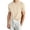 White, variant on hotojiny Mens Casual T-Shirts Classic Short Sleeve Knit Tees Crewneck Ribbed Solid Shirts Comfort Business Work Tops
