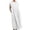 White, variant on Boho Womens Clothing Winter Women's Solid Sleeveless O Neck Maxi Pockets Loose Baggy Kaftan Long Dress Beach Maxi Dress