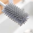 thumbnail image 1 of Dish Brush with Bamboo Handle Dish Scrubber Pan Brush, Dishwashing and Cleaning Double Head Pan Brus, 1 of 5