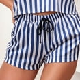 thumbnail image 5 of hoksml Women's Printed Cami Top and Shorts 2-Piece Pajama Set, Casual Satin Loungewear Sleepwear, 5 of 5
