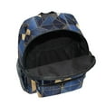 thumbnail image 6 of FORMRS School Backpack with Front Zippered Pocket 12" Student Travel Daypack, Blue Geometric Pattern, 6 of 6