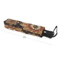 thumbnail image 5 of YAZAOO One-Touch Auto Open Close Rain Umbrella With Creative Earthy Elegance Pattern, 5 of 7