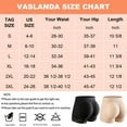 thumbnail image 4 of VASLANDA Womens Butt Lifter Padded Lace Panties Seamless Hip Enahncer Body Shaper Underwear 2 Pack, 4 of 6