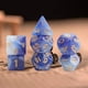 thumbnail image 5 of 7Pcs Acrylic Polyhedral Party Game Playing Table Game , Oscuro I CUTICAT dados poliédricos, 5 of 7