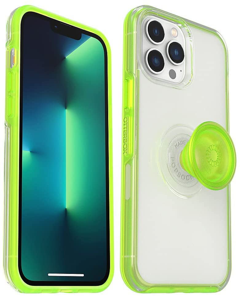 Otterbox Pop Symmetry Series Case For Iphone 13 Pro Max Iphone 12 Pro Max Limelite Walmart Com