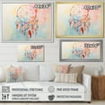 thumbnail image 4 of Designart "Multicolored Enchanted Dreamcatcher" Dream catcher Canvas Wall Art, 4 of 7