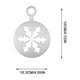 thumbnail image 3 of Plantilla de acero inoxidable con forma de flor de café | Herramienta para decorar espuma y polvos de leche | Patrón para enmarcar pasteles y galletas | Accesorio apto para repostería | Juego de 1, 3 of 3