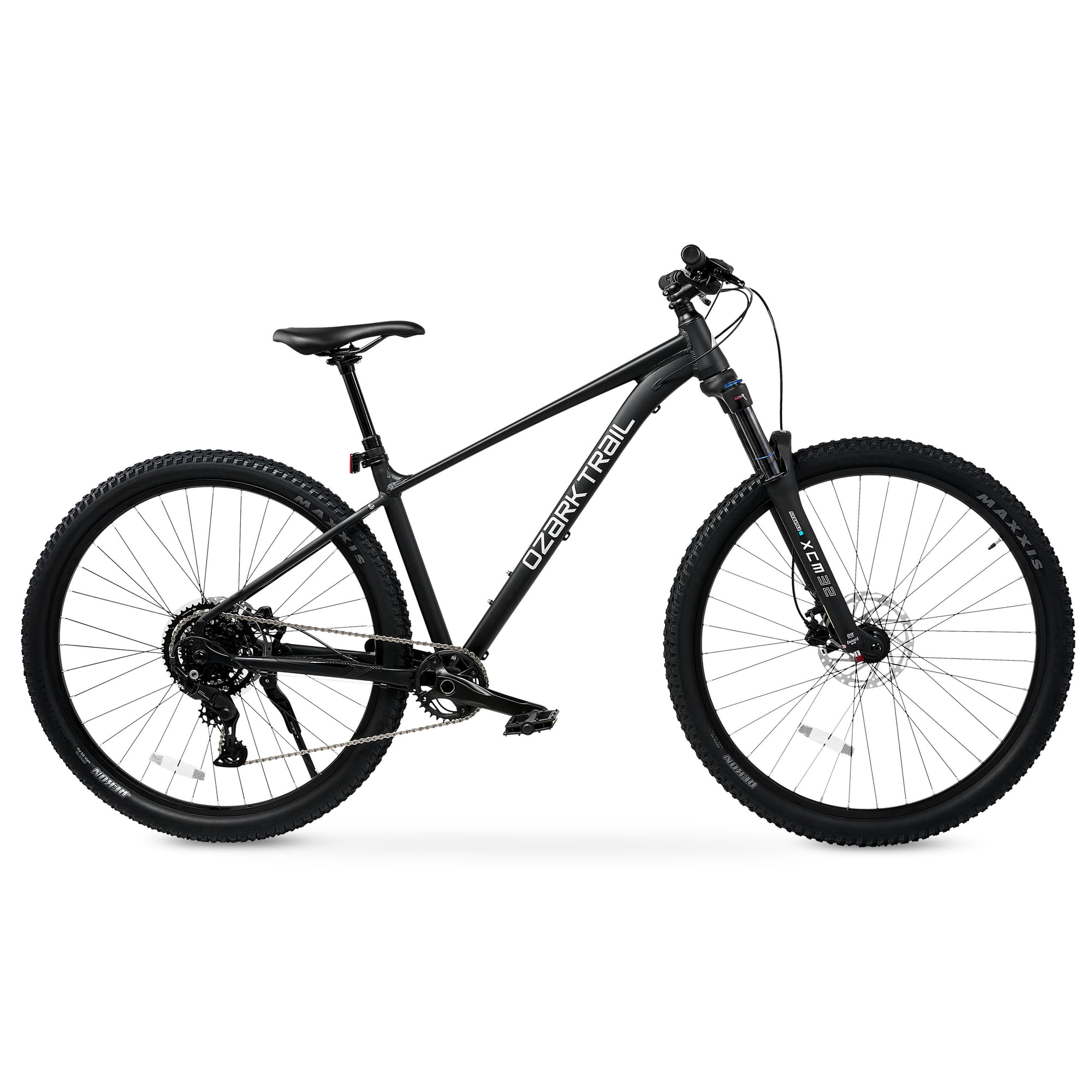 Ozark Trail M.2 Ridge Pro 29 in Mountain Bike, Medium Frame, Fits Riders 5 ft 6 in-5 ft 9 in, Black, Adult, Unisex