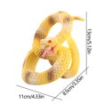 thumbnail image 2 of Serie de bosque de simulación para niños, serpiente que se arrastra, Animal, Boa dorada, Constrictor, modelo de juguete complicado Wmkox8yii  shdjk5265, 2 of 3