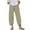 Khaki, variant on Zuesphe Khakis Pants for Women Bootcut Ladies Capri Pants White Womens Petite Cotton Lounge Pants Cargo Pants Women Stretchy