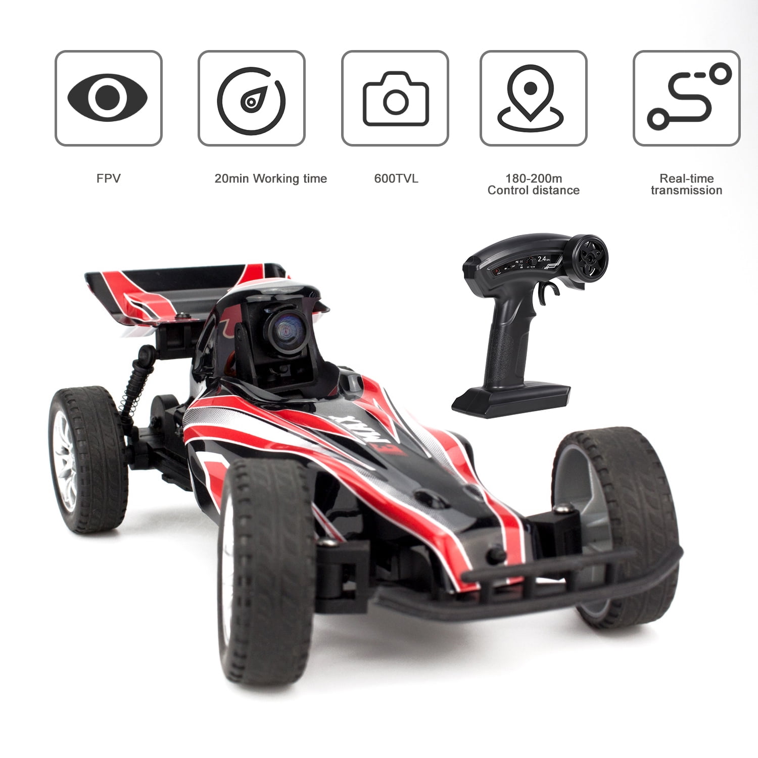 fpv remote controlled truck