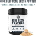 thumbnail image 4 of (2 pack) Left Coast Performance Grass Fed Beef Bone Broth Protein Powder with Collagen for Joint Support, 16 oz, 4 of 11
