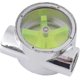 thumbnail image 4 of Transparent Water Cooling Flow Meter with BSPP Thread, Female to Female Connector, Yellow Housing (1pc), 4 of 5